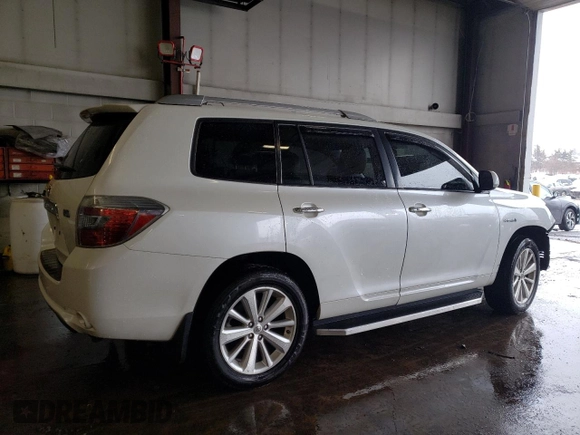 2008 Toyota Highlander Hybrid with VIN JTEEW41A882004277, listed as a Copart auction lot 43153555 with 223,183 mi miles and Salvage Title. Bid and sale history available at carsss.com. Image 3.