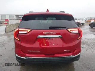 2024 GMC Terrain AT4 with VIN 3GKALYEG1RL386030, listed as a IAAI auction lot 41617586 with 9,658 mi miles and . Bid and sale history available at carsss.com. Image 16.