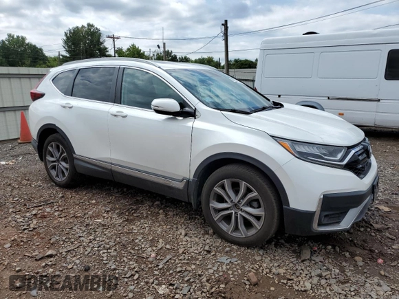 2021 Honda CR-V Touring with VIN 7FARW2H92ME001201, listed as a Copart auction lot 68974564 with 83,760 mi miles and Salvage Title. Bid and sale history available at carsss.com. Image 4.
