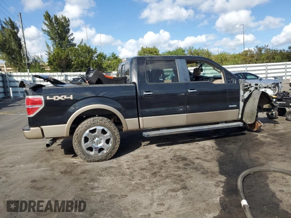 2012 Ford F-150 XL with VIN 1FTFW1ET4CFA81653, listed as a Copart auction lot 44022195 with Not provided miles and Salvage title. Bid and sale history available at DreamBid. Image 3.