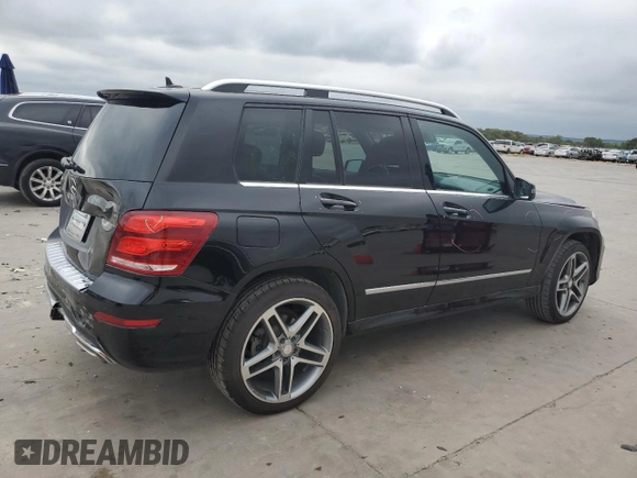 2015 Mercedes-Benz GLK 350 with VIN WDCGG5HB4FG361495, listed as a Copart auction lot 70581714 with 122,728 mi miles and Salvage Title. Bid and sale history available at DreamBid. Image 3.
