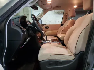 2018 Nissan Armada SL with VIN JN8AY2ND7J9052439, listed as a Copart auction lot 45113684 with 136,303 mi miles. Bid and sale history available at carsss.com. Image 7.