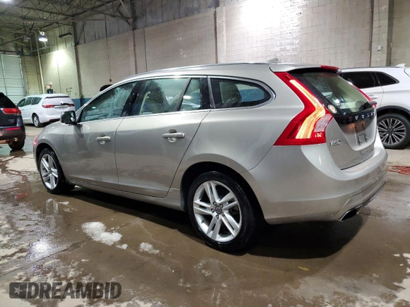 2015 Volvo V60 T5 Drive-E Premier with VIN YV140MEK2F1219400, listed as a Copart auction lot 87897915 with 108,509 mi miles and Clean Title. Bid and sale history available at carsss.com. Image 2.