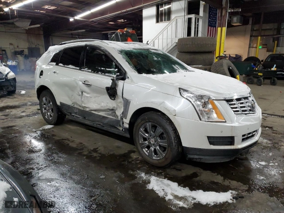 2015 Cadillac SRX Luxury Collection with VIN 3GYFNEE38FS510118, listed as a Copart auction lot 41709905 with 85,668 mi miles and Salvage Title. Bid and sale history available at carsss.com. Image 4.