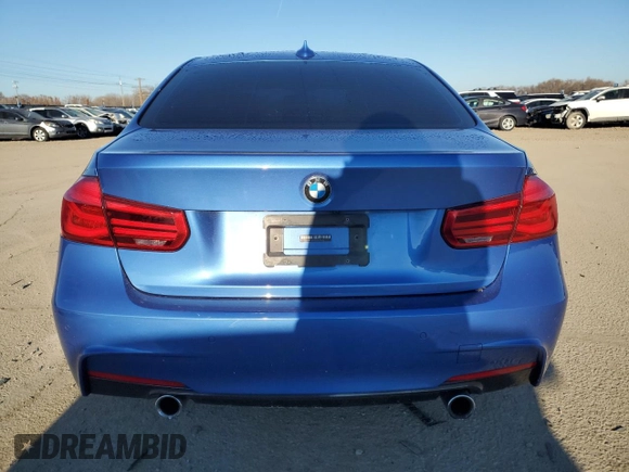 2016 BMW 3 Series 340i xDrive with VIN WBA8B7G56GNT95724, listed as a Copart auction lot 88681335 with 50,388 mi miles and Salvage title. Bid and sale history available at DreamBid. Image 6.