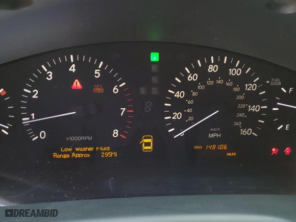 2006 Lexus LS 430 with VIN JTHBN36F765033336, listed as a Copart auction lot 85871854 with 149,106 mi miles and Salvage Title. Bid and sale history available at carsss.com. Image 9.