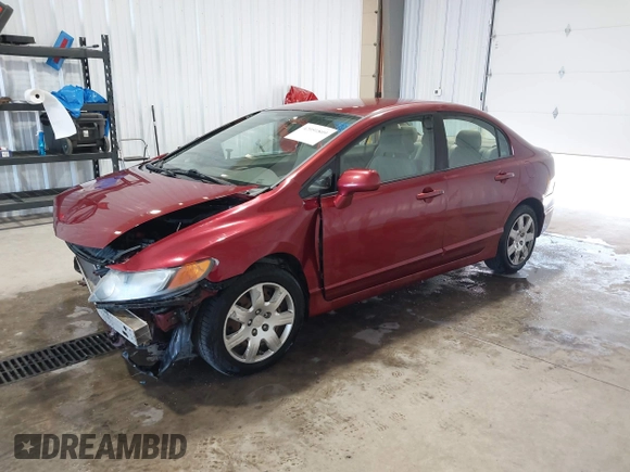 2008 Honda Civic LX with VIN 1HGFA16518L054760, listed as a IAAI auction lot 42051809 with 141,763 mi miles and . Bid and sale history available at DreamBid. Image 18.