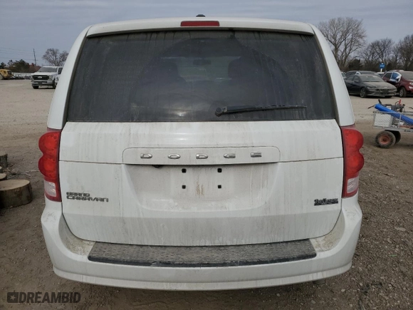 2017 Dodge Grand Caravan SE with VIN 2C4RDGBGXHR601223, listed as a Copart auction lot 44304135 with 145,376 mi miles and Salvage Title. Bid and sale history available at carsss.com. Image 6.