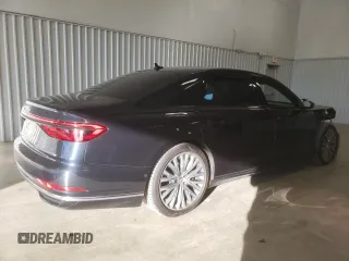 2019 Audi A8 L with VIN WAU8DAF88KN003337, listed as a Copart auction lot 40893973 with 55,908 mi miles. Bid and sale history available at carsss.com. Image 3.