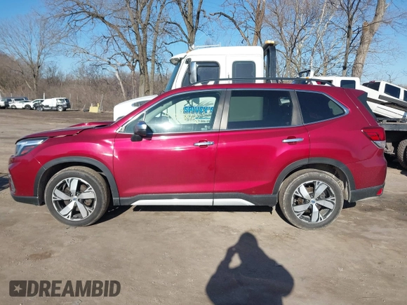 2019 Subaru Forester Touring with VIN JF2SKAWC3KH474394, listed as a IAAI auction lot 41758918 with 63,953 mi miles and . Bid and sale history available at DreamBid. Image 15.