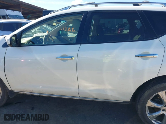 2012 Nissan Murano SL with VIN JN8AZ1MW0CW232649, listed as a IAAI auction lot 41698349 with 32,108 mi miles and . Bid and sale history available at DreamBid. Image 15.