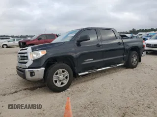 2017 Toyota Tundra 2WD SR5 with VIN 5TFEM5F10HX119600, listed as a Copart auction lot 43838065 with 46,370 mi miles and Salvage Title. Bid and sale history available at carsss.com. Image 1.