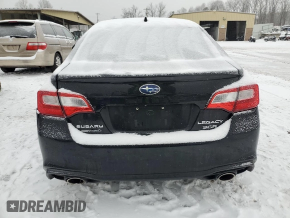 2018 Subaru Legacy Limited with VIN 4S3BNEN66J3021052, listed as a Copart auction lot 43424525 with 89,293 mi miles and Salvage Title. Bid and sale history available at carsss.com. Image 6.