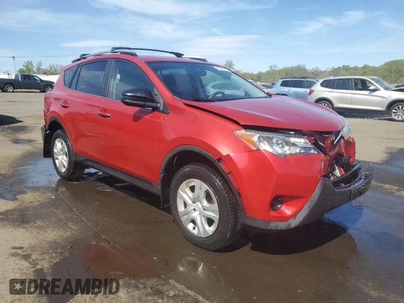 2014 Toyota RAV4 LE with VIN JTMBFREV3EJ009471, listed as a Copart auction lot 55405695 with 103,458 mi miles and Salvage Title. Bid and sale history available at DreamBid. Image 4.