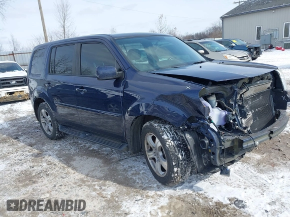 2015 Honda Pilot EX-L with VIN 5FNYF4H50FB059035, listed as a IAAI auction lot 41577953 with 93,717 mi miles and . Bid and sale history available at carsss.com. Image 1.