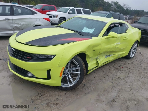 2021 Chevrolet Camaro 1LT with VIN 1G1FB1RS1M0125036, listed as a IAAI auction lot 41622518 with 50,879 mi miles. Bid and sale history available at carsss.com. Image 17.