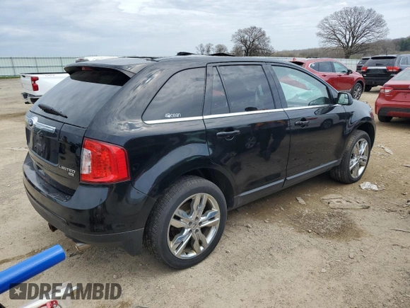 2012 Ford Edge Limited with VIN 2FMDK4KC4CBA26609, listed as a Copart auction lot 54130295 with 153,477 mi miles and Clean Title. Bid and sale history available at carsss.com. Image 3.