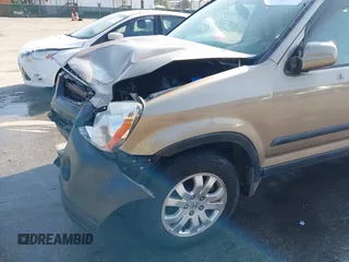 2005 Honda CR-V EX with VIN SHSRD78865U314431, listed as a IAAI auction lot 40206182 with 164,015 mi miles. Bid and sale history available at carsss.com. Image 6.