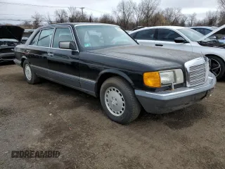 1991 Mercedes-Benz 420 Series 420SEL with VIN WDBCA35E6MA588873, listed as a Copart auction lot 49659915 with 85,565 mi miles and Non Repairable. Bid and sale history available at carsss.com. Image 4.