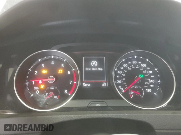 2018 Volkswagen Golf GTI S с VIN 3VW447AU9JM295093, выставлен на аукционе Copart как лот 60512275 с пробегом 94 759 миль миль и Списание • Salvage title. История ставок и продаж доступна на DreamBid. Изображение 9.