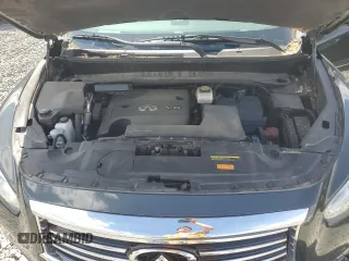 2015 Infiniti QX60 with VIN 5N1AL0MM3FC505087, listed as a Copart auction lot 57347515 with 74,352 mi miles and Salvage title. Bid and sale history available at DreamBid. Image 11.