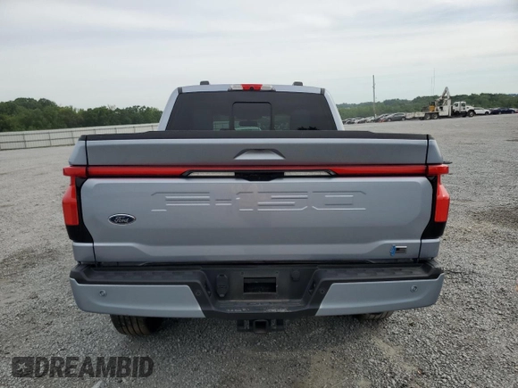 2022 Ford F-150 Lightning Pro with VIN 1FT6W1EV4NWG01810, listed as a Copart auction lot 55172465 with 46,112 mi miles and Salvage title. Bid and sale history available at DreamBid. Image 6.