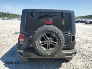 2017 Jeep Wrangler Unlimited 75th Anniversary with VIN 1C4HJWEG4HL531334, listed as a Copart auction lot 53371875 with 89,529 mi miles and Salvage title. Bid and sale history available at DreamBid. Image 6.