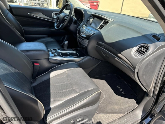 2017 Infiniti QX60 with VIN 5N1DL0MM5HC557515, listed as a Copart auction lot 53693325 with 56,353 mi miles and Clean Title. Bid and sale history available at carsss.com. Image 5.