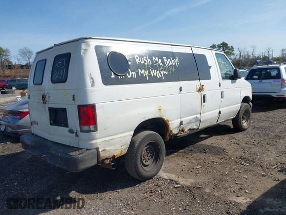 2006 Ford Econoline Cargo with VIN 1FTSE34L16DB26658, listed as a IAAI auction lot 41922999 with Not Provided miles. Bid and sale history available at carsss.com. Image 4.