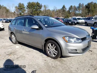 2015 Volkswagen Golf SportWagen TDI SE with VIN 3VWCA7AUXFM502778, listed as a Copart auction lot 41996184 with 113,755 mi miles. Bid and sale history available at carsss.com. Image 4.