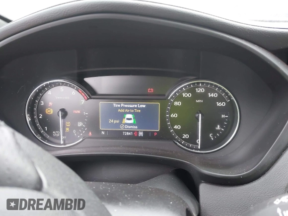 2020 Cadillac XT4 AWD Sport with VIN 1GYFZFR48LF101467, listed as a IAAI auction lot 41113381 with 72,841 mi miles and . Bid and sale history available at DreamBid. Image 7.