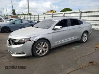 2018 Chevrolet Impala Premier с VIN 2G1125S38J9159755, выставлен на аукционе Copart как лот 55563235 с пробегом Не указан миль и Списание • Salvage title. История ставок и продаж доступна на DreamBid. Изображение 1.