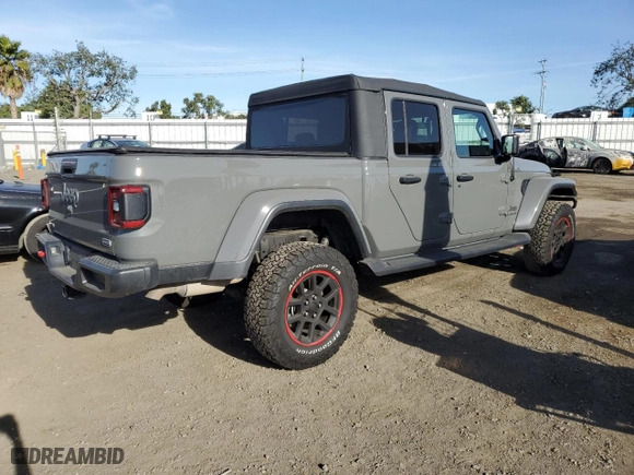 2021 Jeep Gladiator High Altitude with VIN 1C6JJTFMXML545826, listed as a Copart auction lot 80416843 with 36,034 mi miles. Bid and sale history available at carsss.com. Image 3.