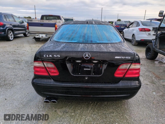 2002 Mercedes-Benz CLK 55 AMG z VIN WDBLJ74G32T102631, wystawiony jako Copart lot #74875534 z przebiegiem Nie podano mil oraz Szkoda całkowita • Salvage title. Historia ofert i sprzedaży dostępna na DreamBid. Obrazek 6.
