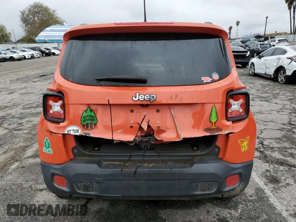 2015 Jeep Renegade Latitude z VIN ZACCJBBT3FPC21804, wystawiony jako Copart lot #44161075 z przebiegiem Nie podano mil oraz Szkoda całkowita • Salvage title. Historia ofert i sprzedaży dostępna na DreamBid. Obrazek 6.