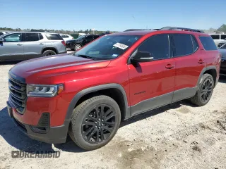 2023 GMC Acadia SLT with VIN 1GKKNULS6PZ243272, listed as a Copart auction lot 47764605 with 24,570 mi miles and Salvage title. Bid and sale history available at DreamBid. Image 1.