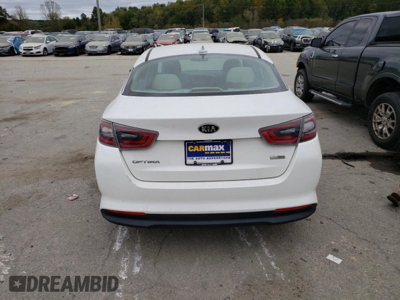 2015 Kia Optima Hybrid with VIN KNAGM4AD5F5087771, listed as a Copart auction lot 75810914 with 303,909 mi miles and Clean Title. Bid and sale history available at carsss.com. Image 6.
