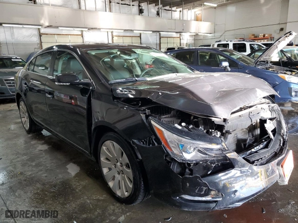 2014 Buick LaCrosse Premium I with VIN 1G4GE5G34EF257174, listed as a Copart auction lot 88580195 with 37,991 mi miles and Salvage Title. Bid and sale history available at carsss.com. Image 4.