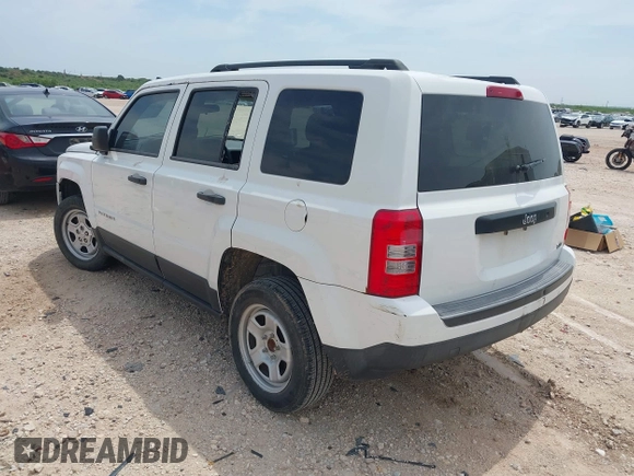 2014 Jeep Patriot Altitude with VIN 1C4NJPBAXED547553, listed as a IAAI auction lot 42152374 with 172,208 mi miles and . Bid and sale history available at DreamBid. Image 3.