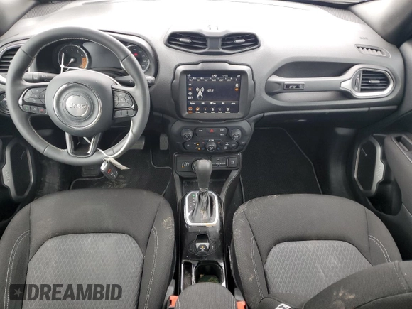 2021 Jeep Renegade 80th Anniversary with VIN ZACNJDBB2MPM96425, listed as a Copart auction lot 58509735 with 20,518 mi miles and Salvage title. Bid and sale history available at DreamBid. Image 8.