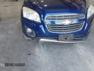 2015 Chevrolet Trax LTZ with VIN 3GNCJNSB0FL201292, listed as a IAAI auction lot 41959167 with 160,425 mi miles. Bid and sale history available at carsss.com. Image 6.