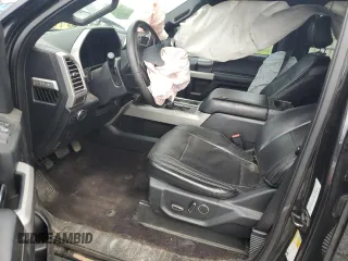 2015 Ford F-150 XLT with VIN 1FTEW1EG6FFC85437, listed as a Copart auction lot 55985855 with 168,363 mi miles and Salvage title. Bid and sale history available at DreamBid. Image 7.
