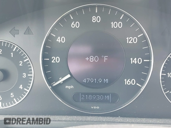 2003 Mercedes-Benz E 500 with VIN WDBUF70J83A139646, listed as a IAAI auction lot 41935459 with 218,930 mi miles and . Bid and sale history available at DreamBid. Image 7.