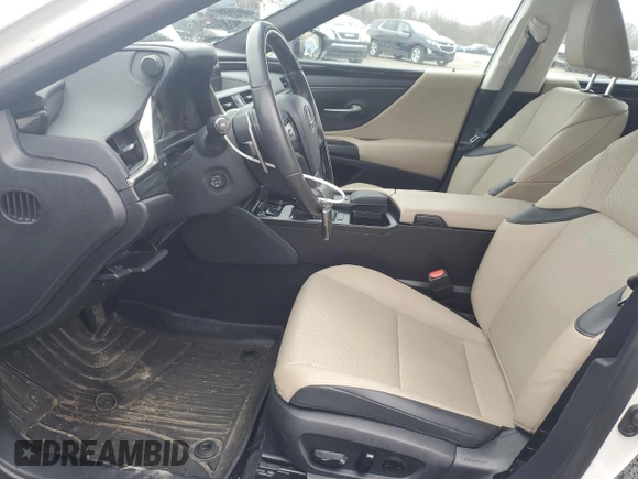 2021 Lexus ES with VIN 58AD11D19MU006860, listed as a Copart auction lot 52684255 with 57,030 mi miles and Salvage Title. Bid and sale history available at carsss.com. Image 7.