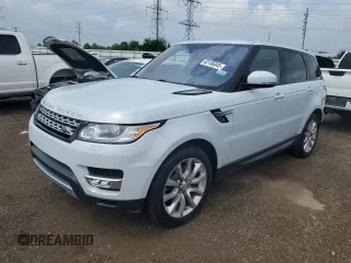 2016 Land Rover Range Rover Sport HSE with VIN SALWR2PF8GA105291, listed as a Copart auction lot 62156345 with 102,511 mi miles and Clean title. Bid and sale history available at DreamBid. Image 1.
