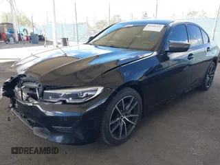 2020 BMW 3 Series 330i with VIN 3MW5R1J01L8B03676, listed as a IAAI auction lot 41948528 with 112,440 mi miles. Bid and sale history available at carsss.com. Image 2.