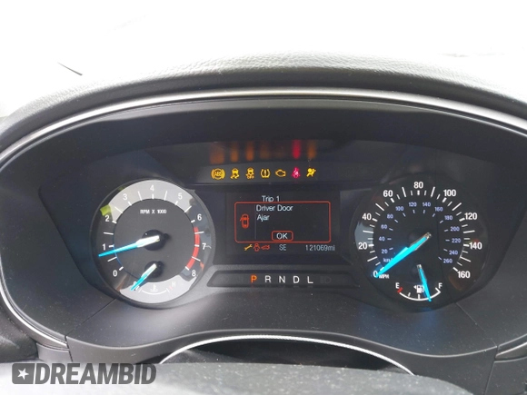 2017 Ford Fusion SE with VIN 3FA6P0H74HR125124, listed as a IAAI auction lot 42169417 with 121,069 mi miles and . Bid and sale history available at DreamBid. Image 7.