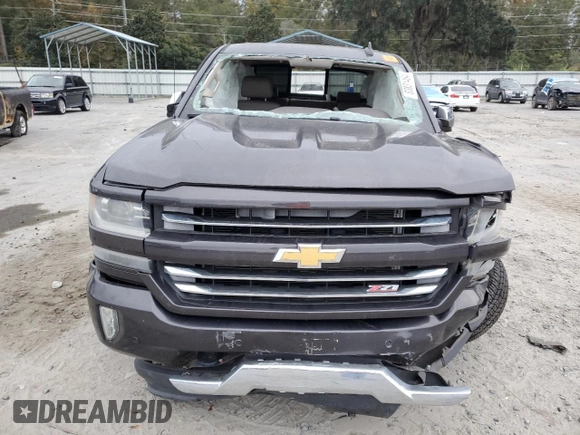 2016 Chevrolet Silverado 1500 LTZ with VIN 3GCUKSEJ2GG156040, listed as a Copart auction lot 83831464 with Not Provided miles and Salvage Title. Bid and sale history available at DreamBid. Image 5.