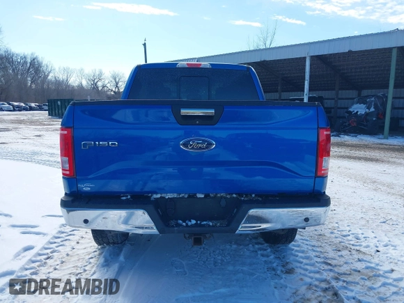 2015 Ford F-150 XLT with VIN 1FTEW1EG1FFA87638, listed as a IAAI auction lot 41597302 with 143,400 mi miles. Bid and sale history available at carsss.com. Image 17.
