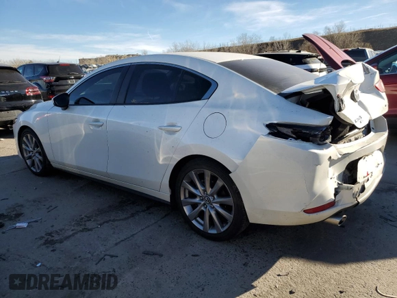 2020 Mazda 3 Select z VIN 3MZBPBCM4LM125807, wystawiony jako Copart lot #85230844 z przebiegiem 43 185 mil mil oraz Szkoda całkowita • Salvage title. Historia ofert i sprzedaży dostępna na DreamBid. Obrazek 2.